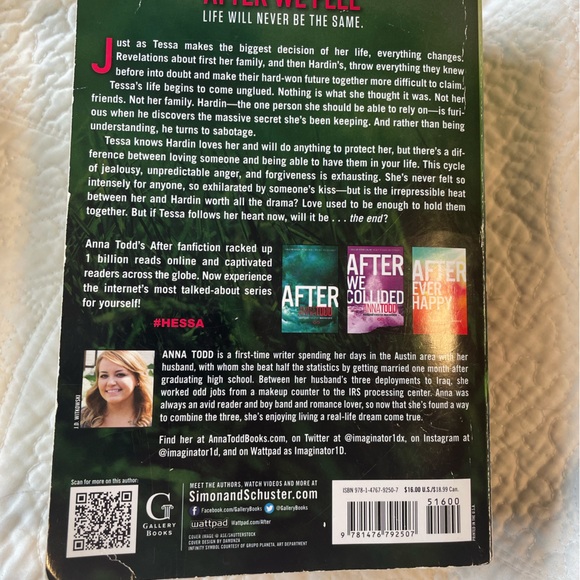 Books 2,3,4 of the After series by Anna Todd - Picture 2 of 6